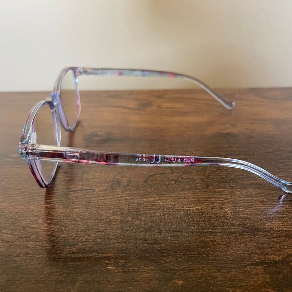 Women's Eyeglasses Jos Choo Multicolor Tortoise Shell Cat Eye Frames Only - Picture 7 of 7